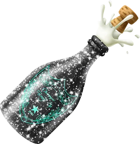 Black_Sparkle_Champagne emote