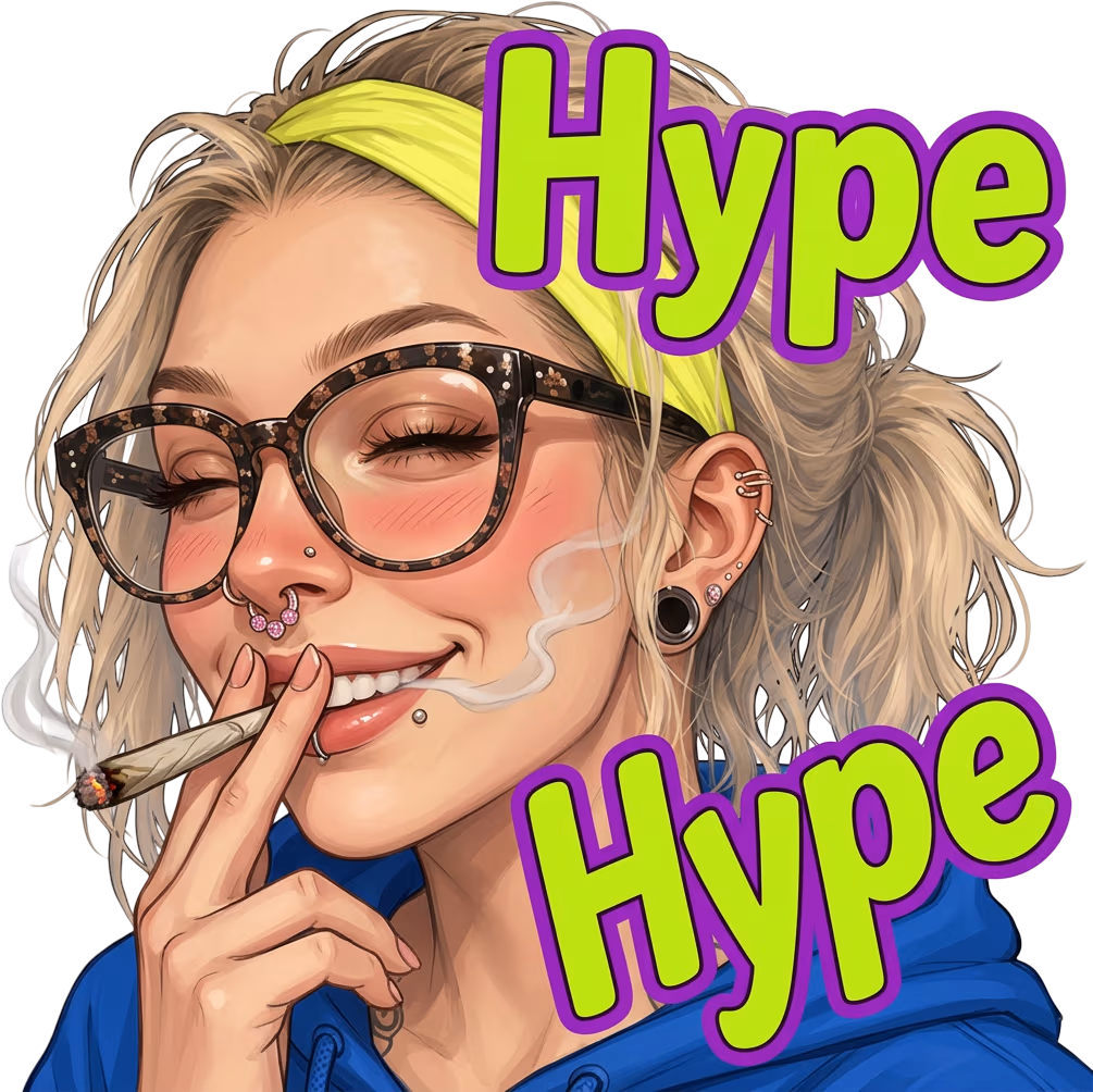 baked_beanz_smoking_a_joint_high_and_happy emoji
