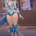 EmmaFrostThighs animated emote