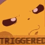 Pikachu_Triggered emote