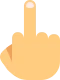 middlefinger emoji
