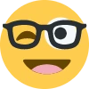 GlassesWink emoji