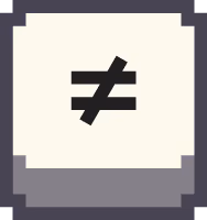pixel_symbol_not_equal emote
