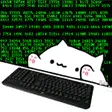 HackerBongoCat emote