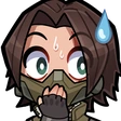 BuckyGasp emote