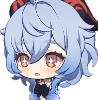 Chibi_Ganyu_Amazed emote