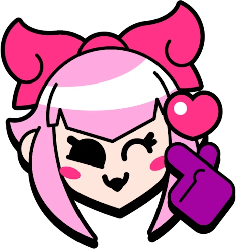 Melodie_Love_BrawlStars_Pin emote