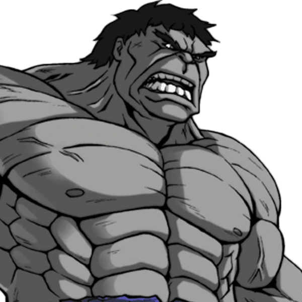 GreyHulk emote