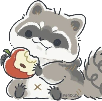 raccoon emote
