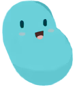 cyan_bean emote