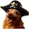 PirateDog emote