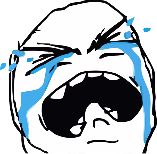 ragecomiccry emote