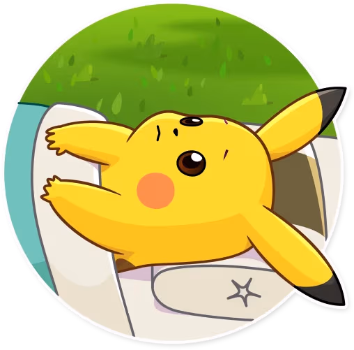 pikachu_sleep emote