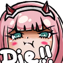 AngryZeroTwo emote