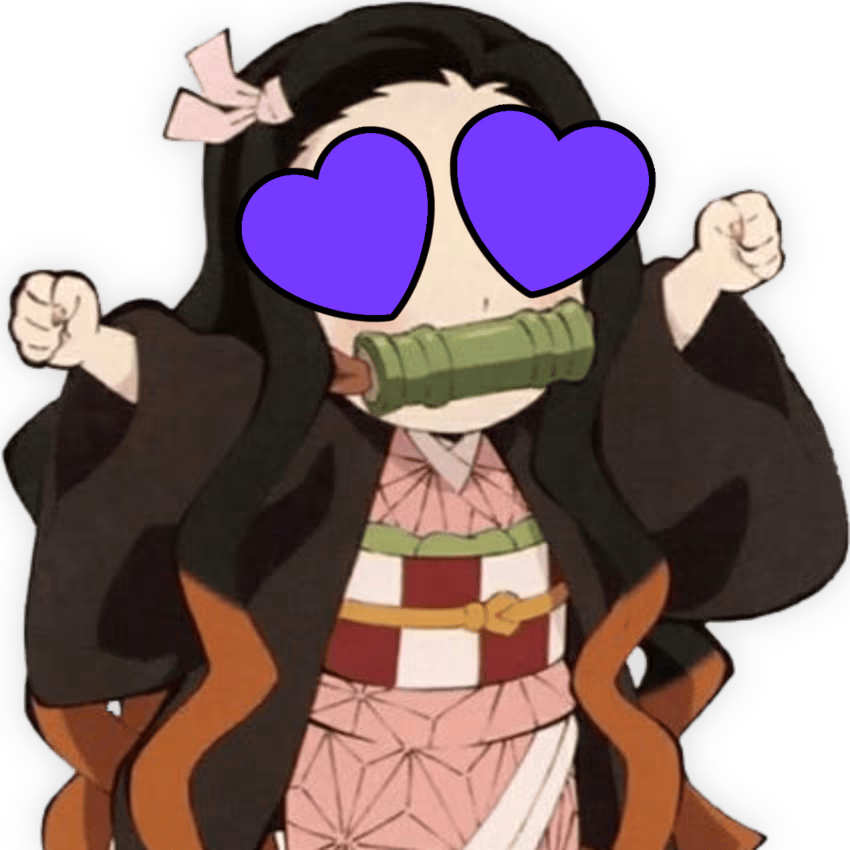 Nezuko_HeartPurple emote