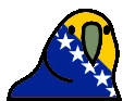 bosniaandherzegovinaParrot emote