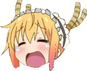 TohruCry emote