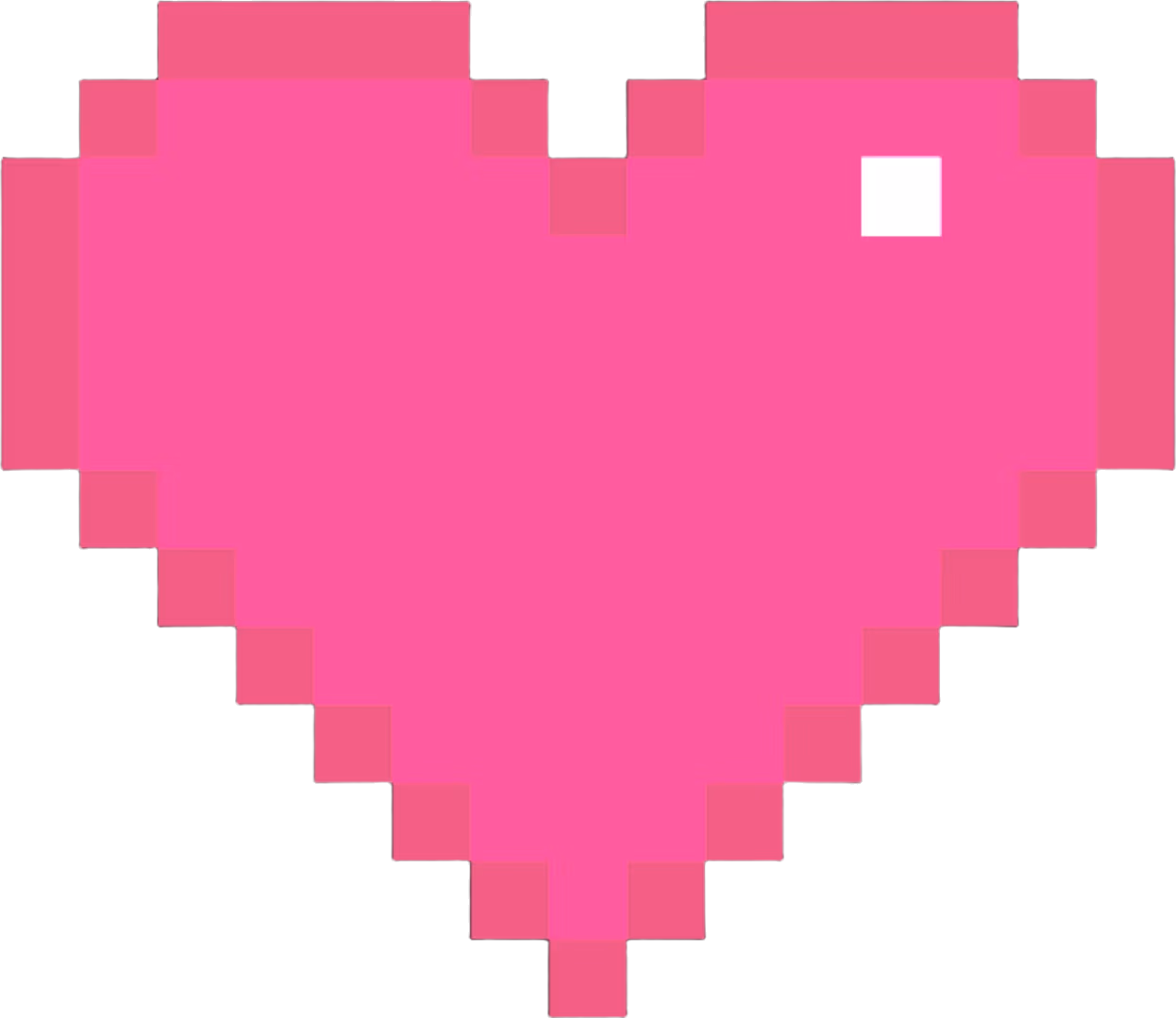 PixelHeartPink emote