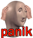 kalmpanik emote