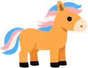 transgenderpridehorse emote
