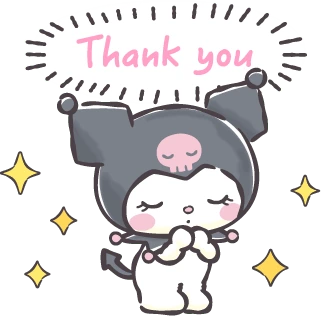 kuromithankyou emote