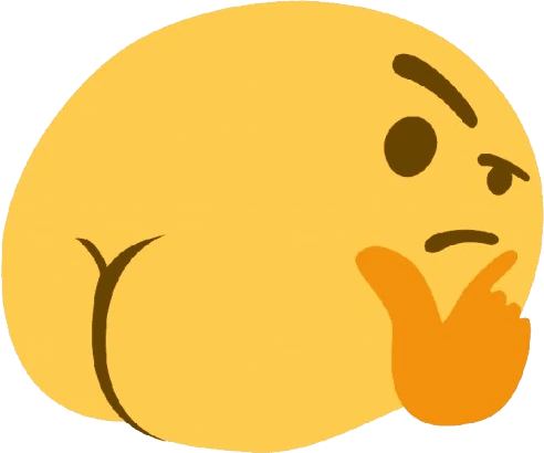 Blobthinking emote