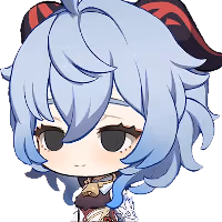 Chibi_Ganyu_DeadInside emote
