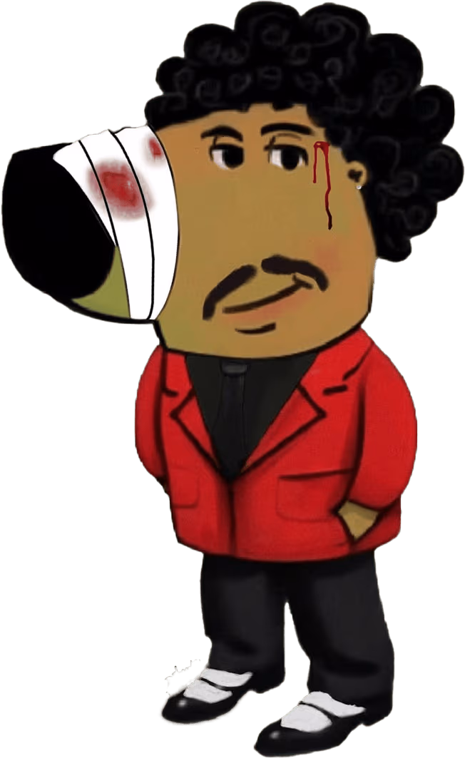ChillGuyTheWeeknd emote