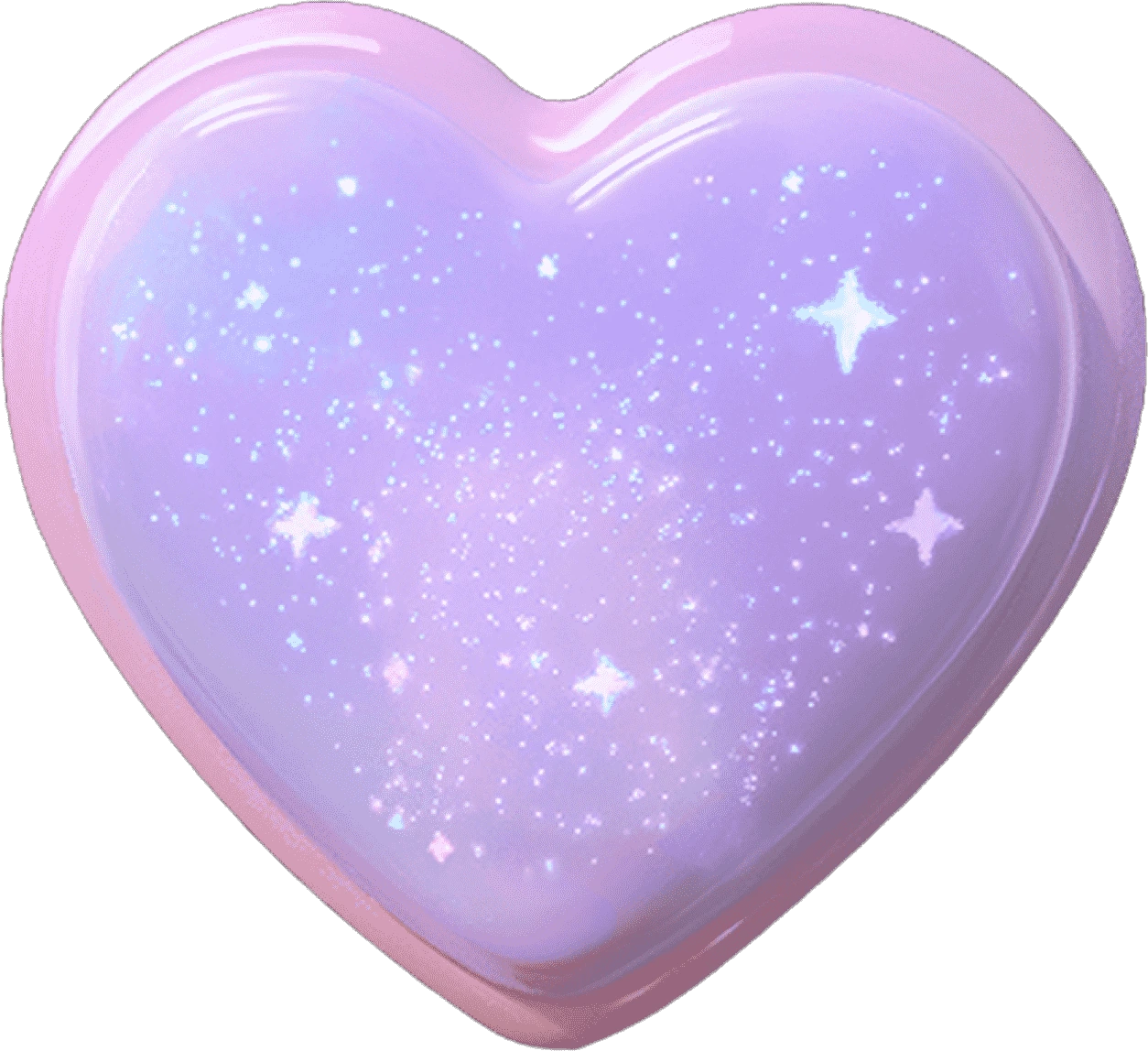 GalaxyHeartPink emote
