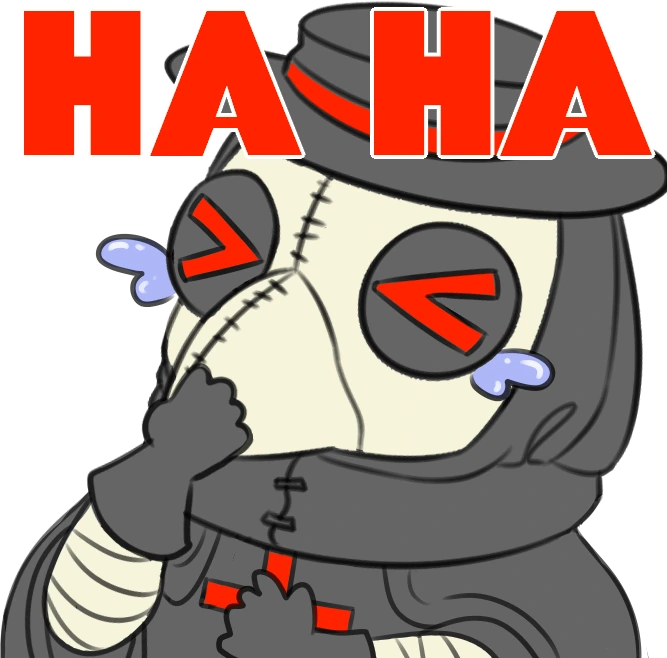PlagueDoctorLaugh emote