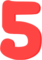 pastelred_number_five emote
