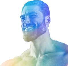 gigachad_rainbow emote