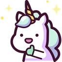 UnicornThumbsUp static emote