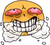 Frothing emote