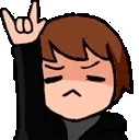 MetalHORNS911 emote