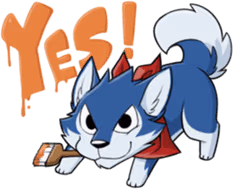 huskyyes emote