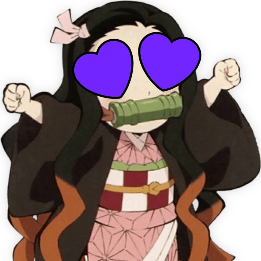 Nezuko_HeartPurple emote