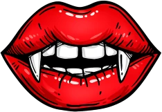 Redvampirelips emote