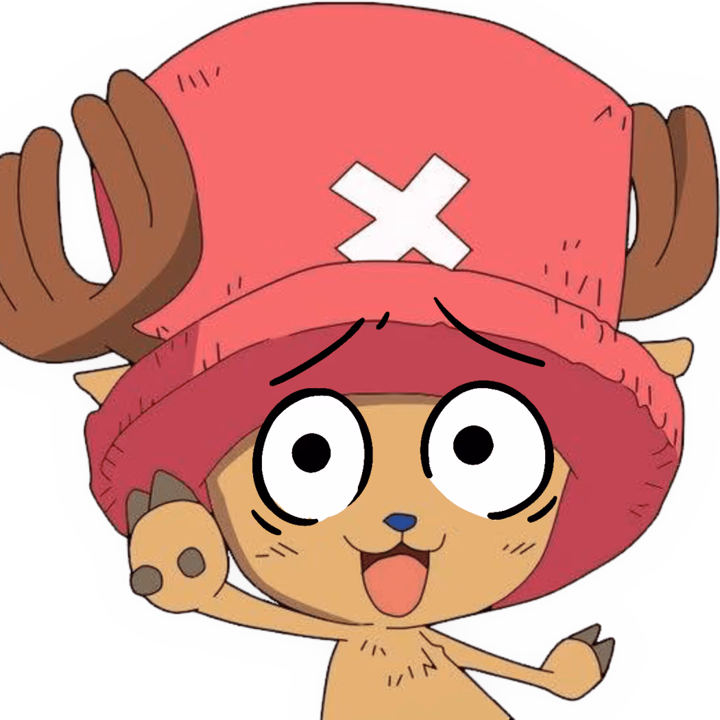Chopper_StareConcerned emote