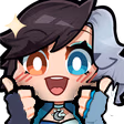 LunaSnowThumbsUp emote