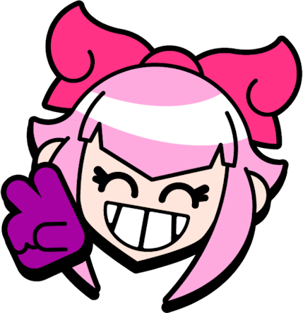 Melodie_GG_BrawlStars_Pin static emote
