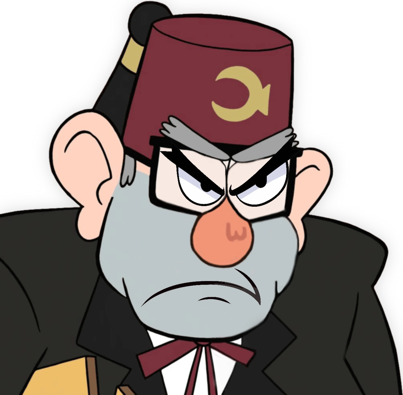 GrunkleStan_Mad emote