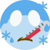 Freezed emote