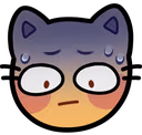 kittyScared emote