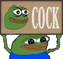 cockCheer emote