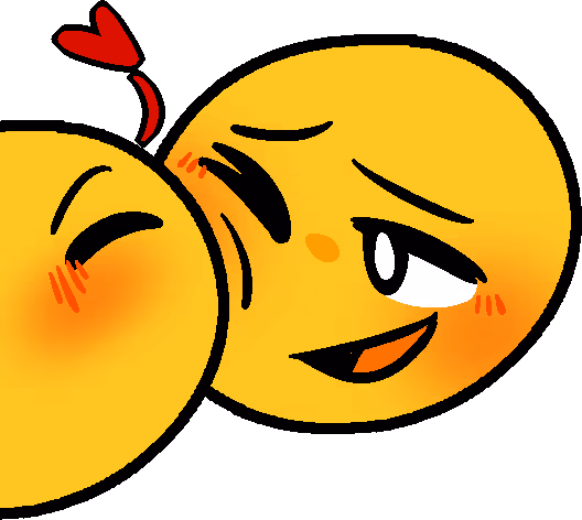 cheekkiss emote