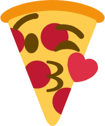 pizza_kissing_heart emote