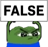 pepefalse emote