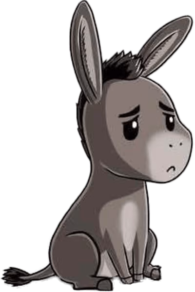DonkeySad emote