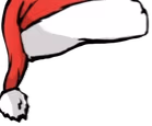 SantaHatForPepe emote